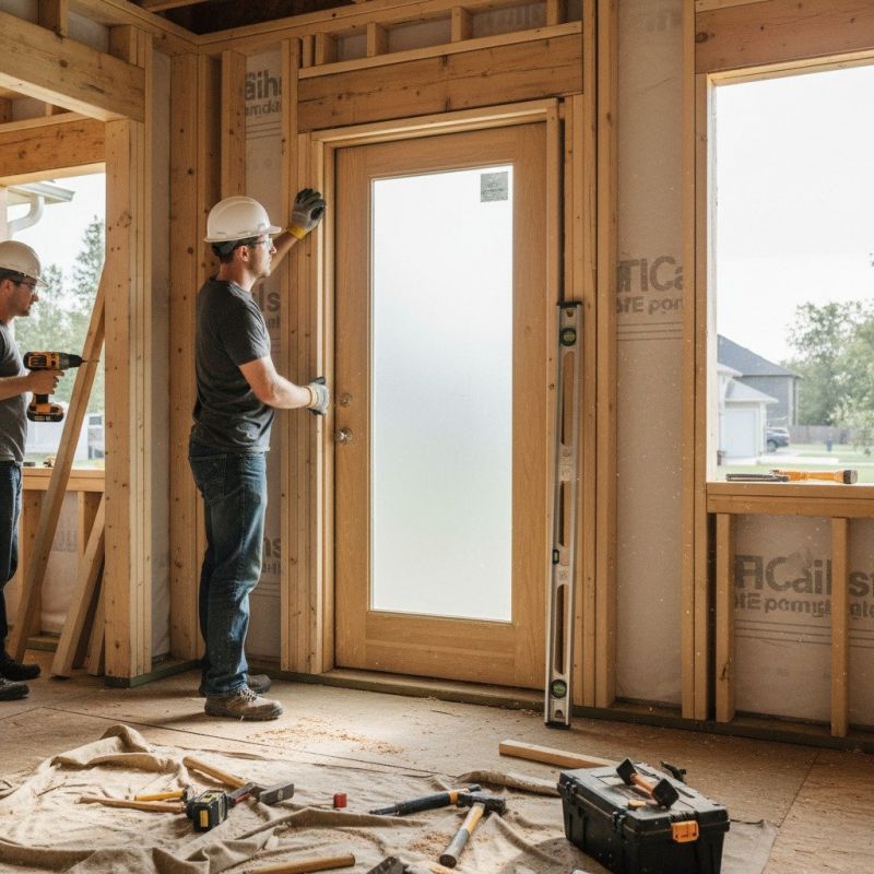 Front Door Installation detail
